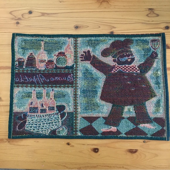 “Buono Appetito” placemats, set of 4 - Picture 3 of 10